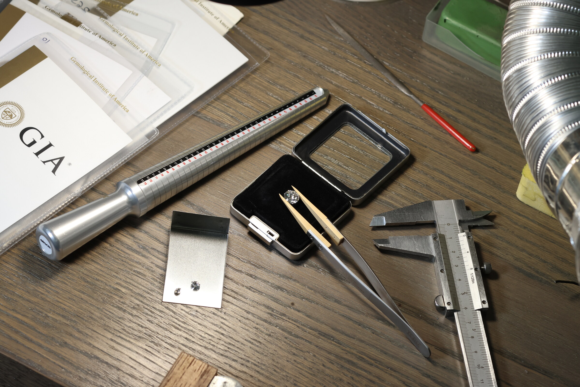 K.J.C 鑽石鑑定與工藝測量工具